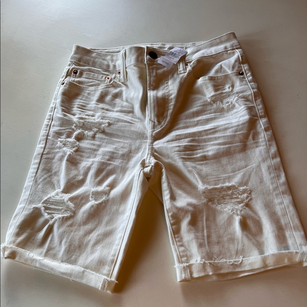 NWT American Eagle White Flex Shorts